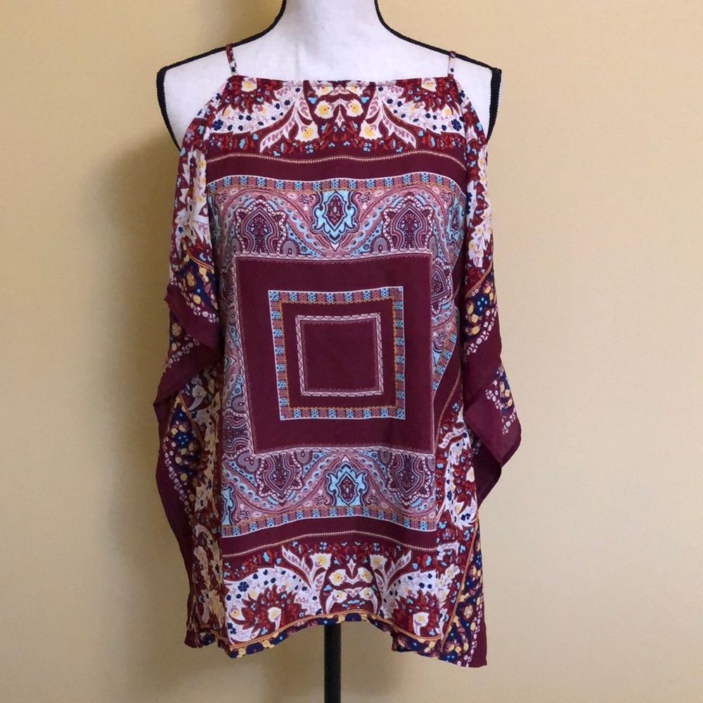 New Monteau red top size L